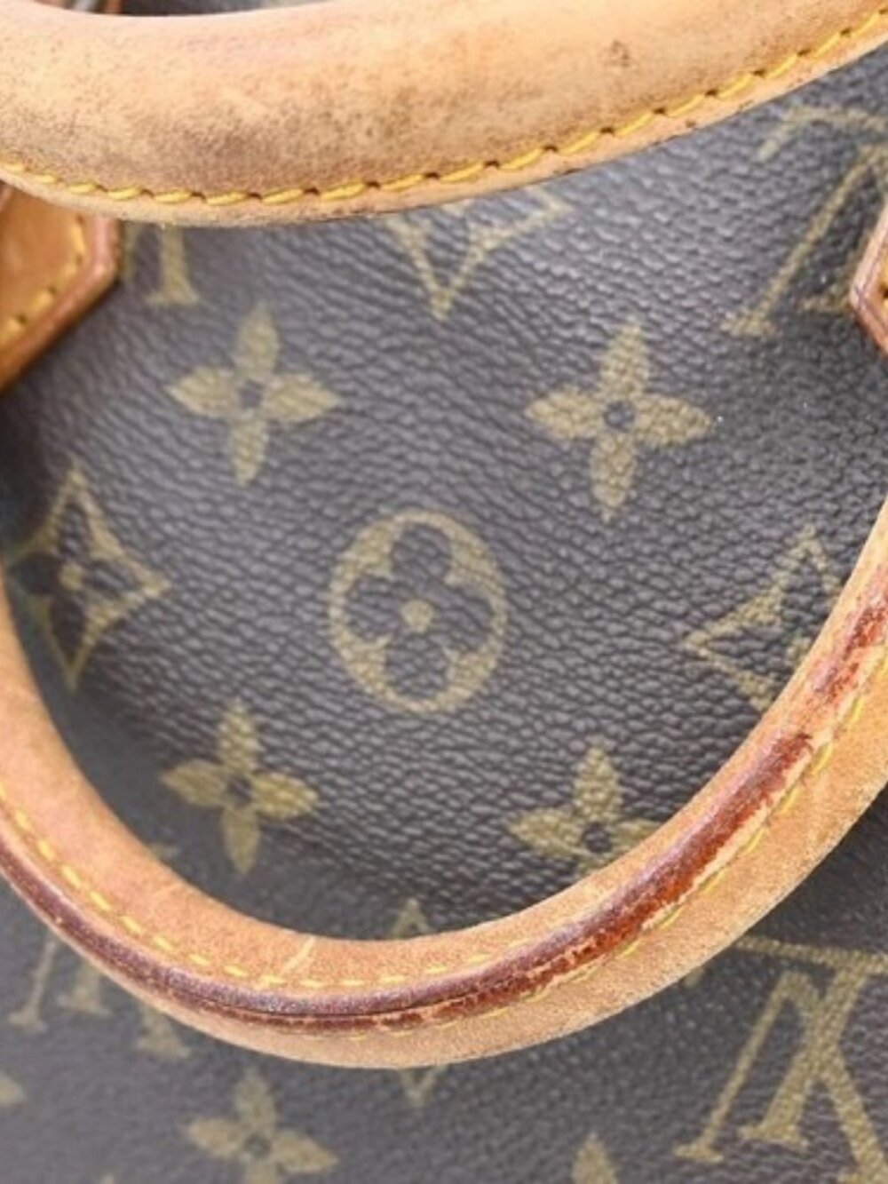 Best02 LOUIS VUITTON SPEEDY 35 HANDBAG MONOGRAM CANVAS M41524 831SA YQ07367 - Picture 4 of 15